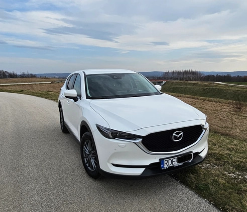 Mazda CX-5 cena 92000 przebieg: 92000, rok produkcji 2018 z Dębica małe 137